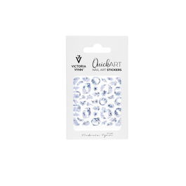 Victoria Vynn Quick Art 3, Medium - Pegatinas Autoadhesivas para Decoración Express de Uñas Naturales, Híbridas y de Gel