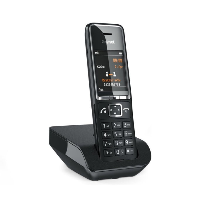 Gigaset COMFORT 550HX Teléfono Inalámbrico Negro