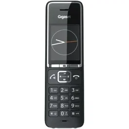 Gigaset Comfort 550HX Teléfono Inalámbrico DECT/Analógico/VoIP - Negro, Pantalla Color 2.2", HD Voice, ECO DECT, Compatible con Routers (FRITZ!Box/Speedport), S30852-H3051-R104