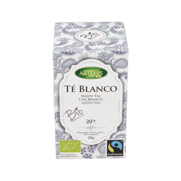 ARTEMIS BIO Té Blanco Bio 20 filtros ARTEMIS BIO Té Blanco Bio 20 filtros