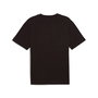 Camiseta de Manga Corta Hombre Puma Maximal Metallic Relaxed Tee Negro 9-10 Años
