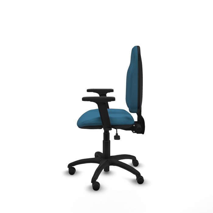 PIQUERAS Y CRESPO Silla de oficina Algarra Verde petróleo con mecanismo Asincro PIQUERAS Y CRESPO Silla de oficina Algarra Verde petróleo con mecanismo Asincro