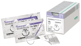 B. Braun Sutura Novosyn Violet HR30 70cm 12 uds