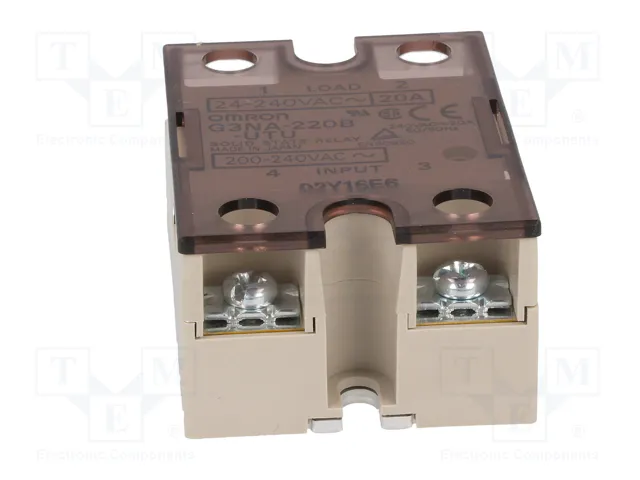 OMRON G3NA-220B-240AC Relé de semiconductor monofásico 20A
