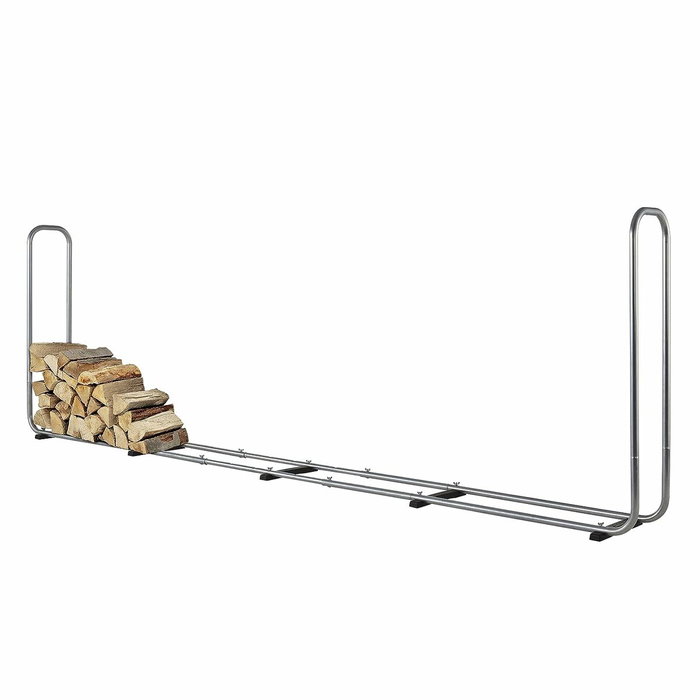Wolfcraft Soporte metálico para almacenar leña modular XXL