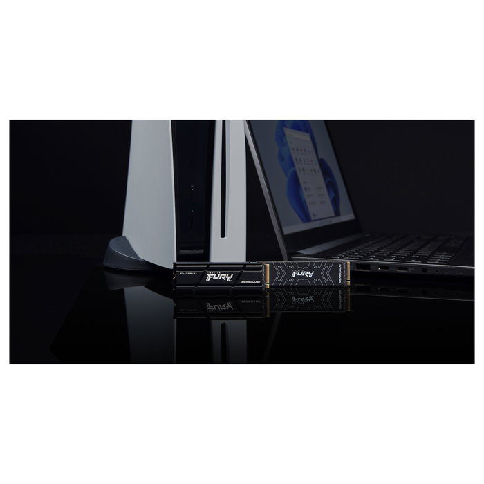 Kingston FURY Renegade 2 TB M.2 2280 PCIe 4.0 NVMe SSD con Disipador Kingston FURY Renegade 2 TB M.2 2280 PCIe 4.0 NVMe SSD con Disipador