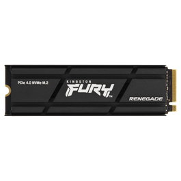 Kingston Renegade PCIe 4.0 NVMe SSD 2TB M.2 con disipador térmico - 7300 MB/s lectura, 7000 MB/s escritura