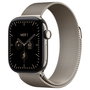 Apple Watch Series 12 GPS + Cellular 42mm Natural Titanium Case with Natural Milanese Loop