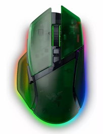 Razer Basilisk V3 Pro 35K Phantom Green Ed. Ratón Ergonómico para Gaming, Inalámbrico, RGB, 35000 DPI