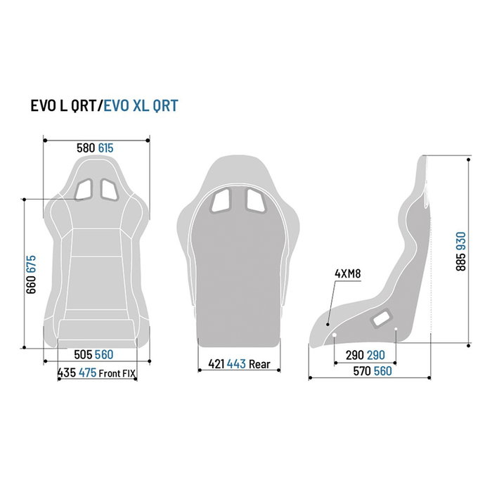 Sparco ASIENTO GAMING EVO II QRT Negro