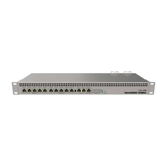 MikroTik RB1100AHx4 Router Gigabit Ethernet Acero inoxidable