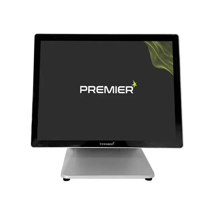 Premier SQ-200 W TPV con pantalla táctil de 15 pulg, Intel J6412, 8GB, 128GB SSD, Plata