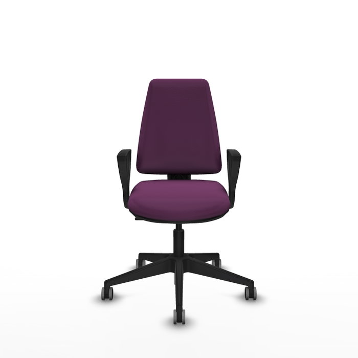 PIQUERAS Y CRESPO Silla de oficina Elche Morada
