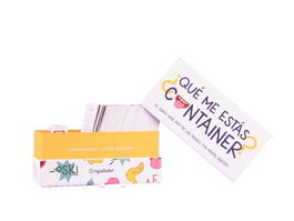 HELLOFUN! Juego ¿Qué Me Estás Container? Español para +12 años. Divertido juego de palabras y adivinanzas.