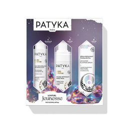 Patyka Le Rituel Jeunesse - Aceite Desmaquillante 100ml, Mousse Limpiadora 100ml, Sérum Repulpante 30ml
