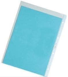 Funda Multitaladro Pardo Pvc 100Μ A4 4 Tal.Rfzo. Paquete De 100