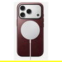 Nomad Modern Leather Case iPhone 17 Pro Burgundy Horween - Funda de Cuero