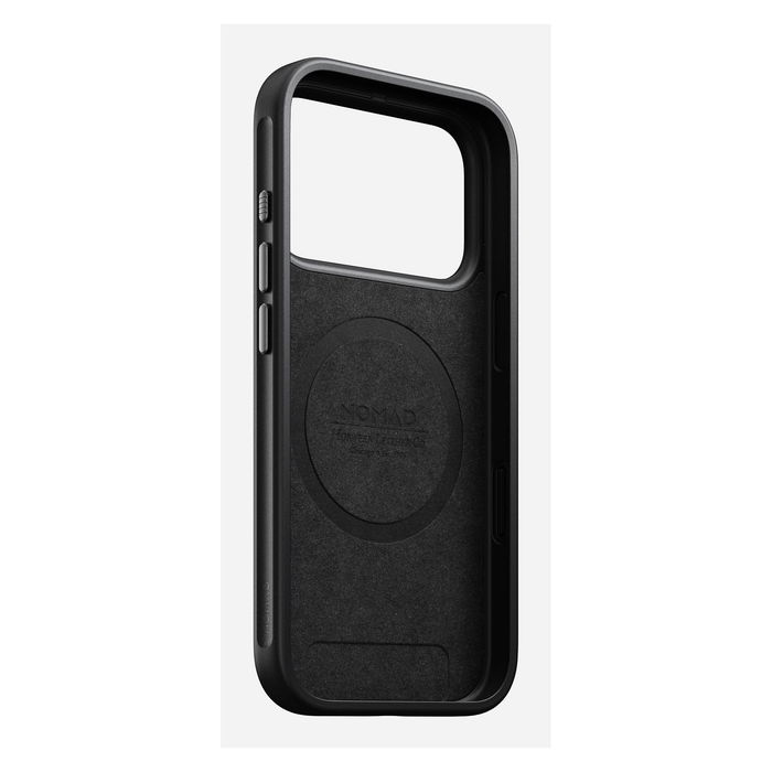 Nomad Modern Leather Case iPhone 17 Pro Burgundy Horween - Funda de Cuero