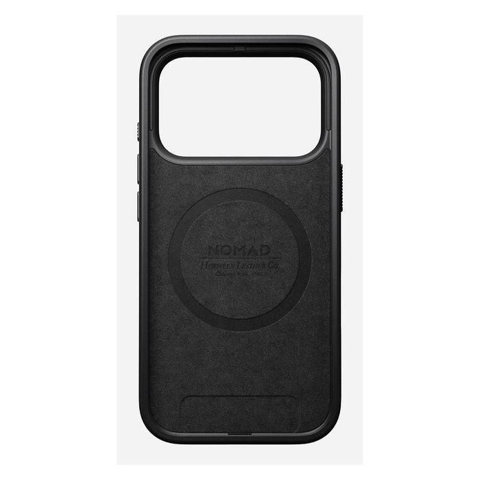 Nomad Modern Leather Case iPhone 17 Pro Burgundy Horween - Funda de Cuero