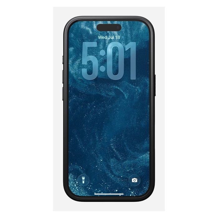 Nomad Modern Leather Case iPhone 17 Pro Burgundy Horween - Funda de Cuero