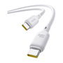 BASEUS Silky Series Cable de Carga Rápida USB-C a USB-C 100W 1m Blanco