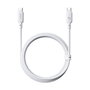 BASEUS Silky Series Cable de Carga Rápida USB-C a USB-C 100W 1m Blanco
