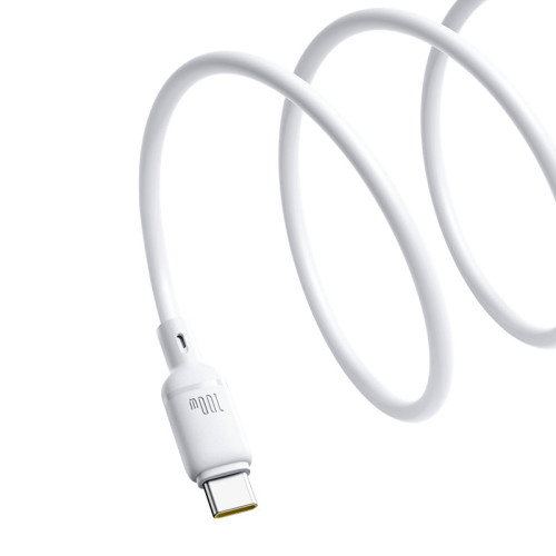 Baseus Silk Series Fast Charging Cable Type-C to Type-C 100W 1M Moon White