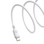 Baseus Silk Series Fast Charging Cable Type-C to Type-C 100W 1M Moon White