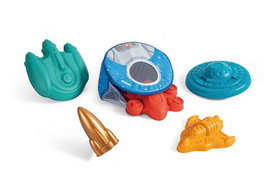 Hape Juego de arena naves espaciales 29x29x12 cm