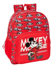Safta Mochila Junior Racing Mickey & Friends Disney Adaptable a Carro