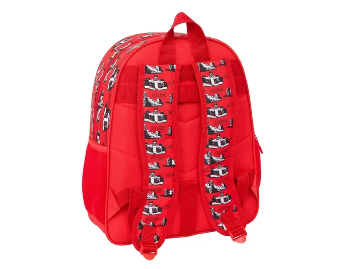 Safta Mochila Junior Racing Mickey & Friends Disney Adaptable a Carro