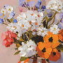 DKD Home Decor Cuadros Lienzo MDF 47x47 Florero Surtido de 2