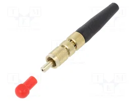 LAPP Conector de fibra óptica FSMA crimpado para transferencia de datos