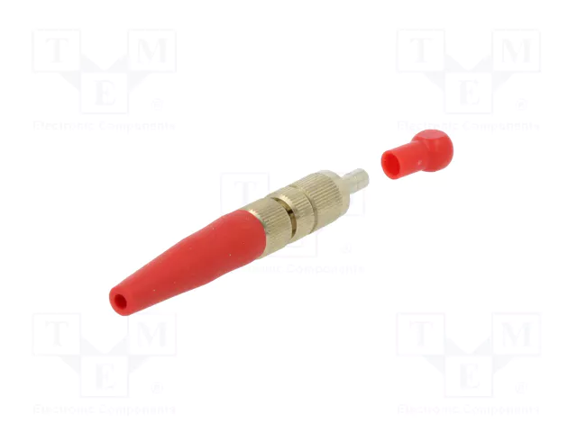 LAPP Conector de fibra óptica FSMA crimpado para transferencia de datos