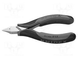 KNIPEX Alicates de corte diagonal de precisión ESD 115mm