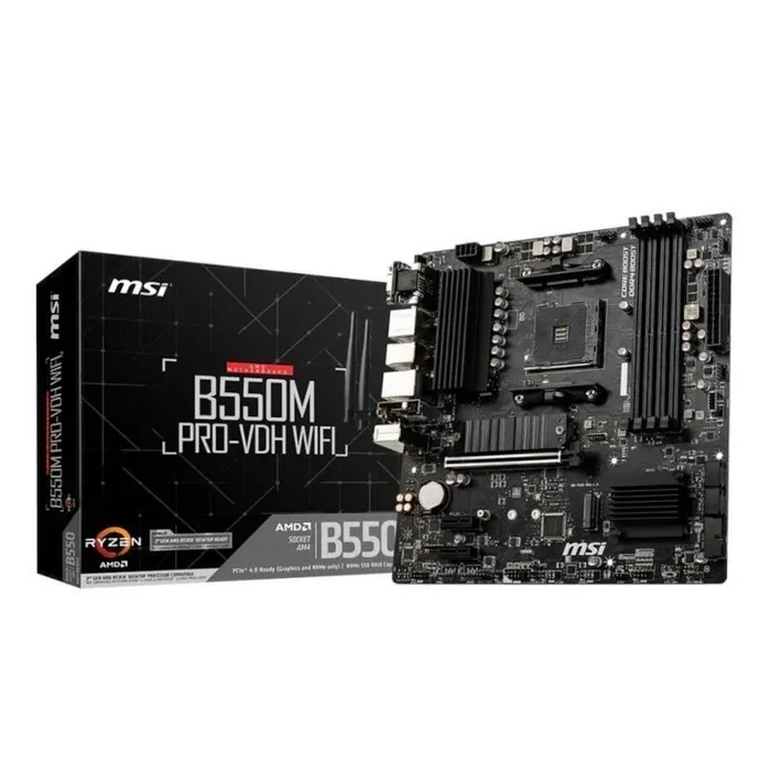 MSI PRO B550M-P Micro ATX AMD AM4 B550 DDR4