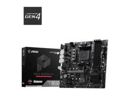 MSI PRO B550M-P Micro ATX AMD B550