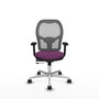 PIQUERAS Y CRESPO Silla de oficina Jorquera Sincro/Traslack Morado y Gris