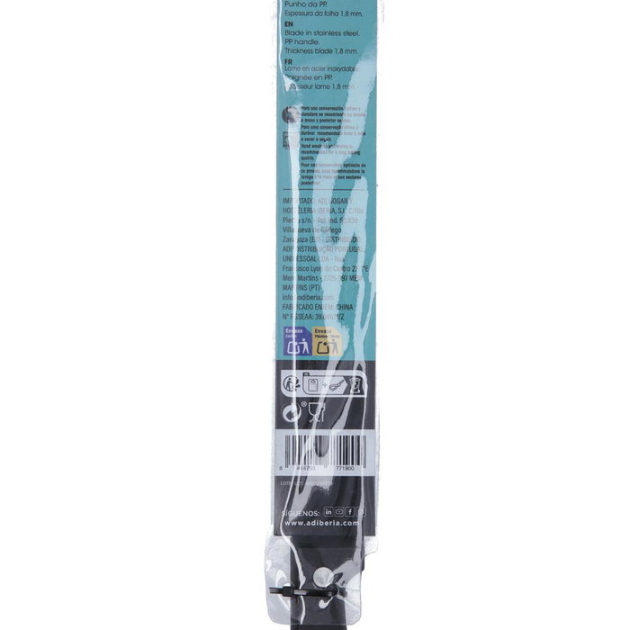 Quid Cuchillo de Pan Oasis de 23 cm Negro