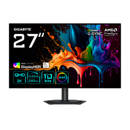Gigabyte MO27Q28G Monitor Gaming OLED 27" QHD 280Hz 0.03ms - 20VM0-MO27Q28BK-1EKR