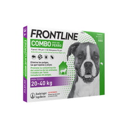 Frontline Combo Perro 20-40 kg, 3 Pipetas