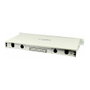 Synergy21 LWL-Patchpanel para 24xLC/LSH(E2000)-Duplex-Buchsen, 19/1HE, sin Kupplungen, Color Gris Claro