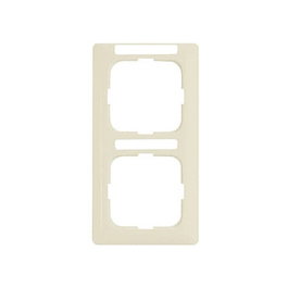BUSCH-JAEGER 1722NSKA-212 Rahmen 2f linear senkrecht Busch-Duro 2000 SI blanco