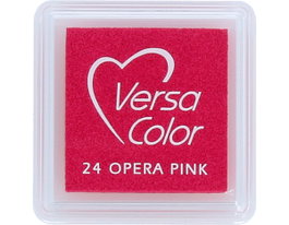 Tsukineko Almohadilla de tinta Versacolor rosa ópera