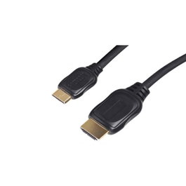 S-Impuls Adaptador de cable HDMI a Mini HDMI (ST-ST) 2m UHD Negro