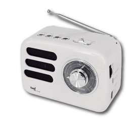 SAMI Radio sami multimedia 3 bandas vintage blanco bt/