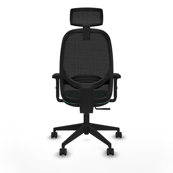 PIQUERAS Y CRESPO Silla de oficina Cilanco con mecanismo Sincro, Verde esmeralda y Negro PIQUERAS Y CRESPO Silla de oficina Cilanco con mecanismo Sincro, Verde esmeralda y Negro