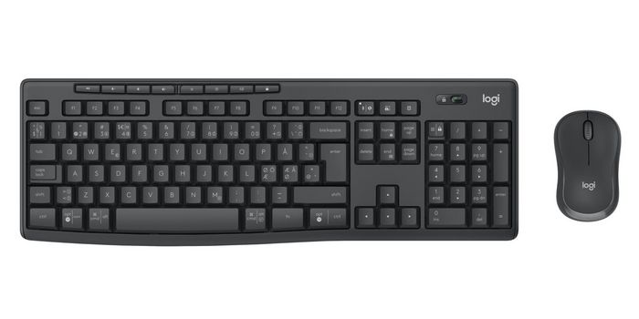 Logitech 920-012072 Teclado y Ratón Inalámbrico RF Wireless + Bluetooth Grafito Logitech 920-012072 Teclado y Ratón Inalámbrico RF Wireless + Bluetooth Grafito