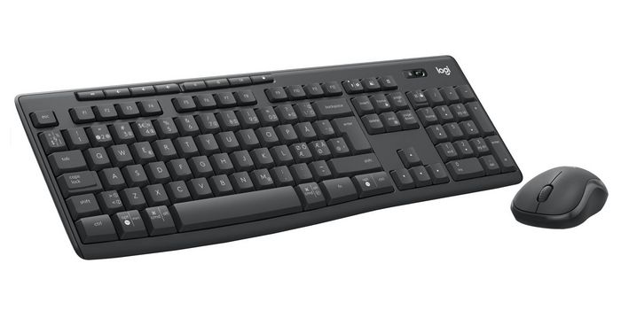 Logitech 920-012072 Teclado y Ratón Inalámbrico RF Wireless + Bluetooth Grafito Logitech 920-012072 Teclado y Ratón Inalámbrico RF Wireless + Bluetooth Grafito