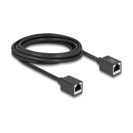 DeLOCK 90332 Prolongador Ethernet Cat.6a S/FTP 3m Negro